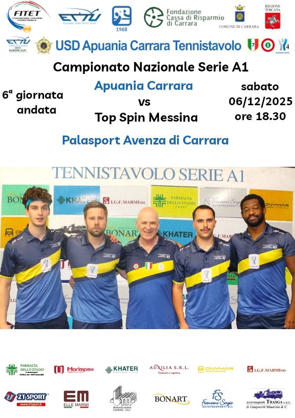Apuania Carrara Tennistavolo