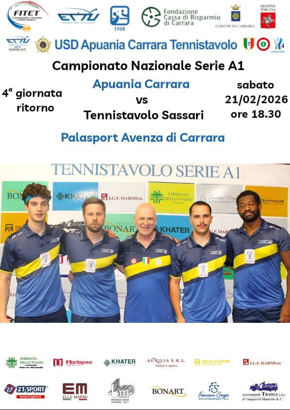 Apuania Carrara Tennistavolo