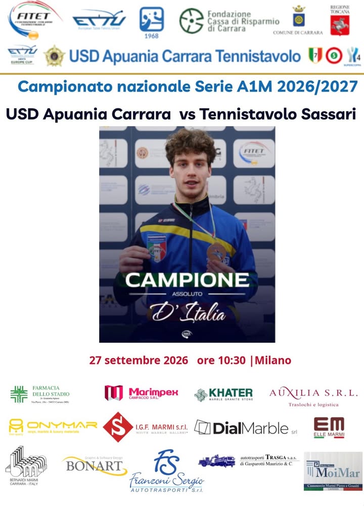 Apuania Carrara Tennistavolo